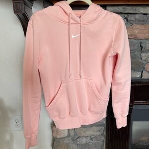 Nike Women's Soft Pink Hoodie